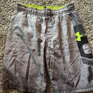 Boys Under Armour Swim Trunks, sz Medium